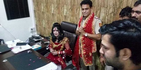 போலீஸ் ஸ்டேஷனில் ராதே மா-வுக்கு வரவேற்பா?