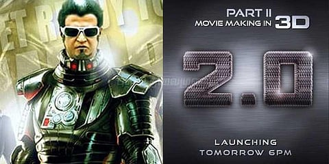 நாளை 2.ஓ படத்தின் மேக்கிங் வெளியீடு