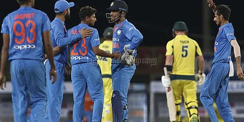 ராஞ்சி மைதானத்தில் விளையாடியது மழை: ஆஸ்திரேலியா 118/8