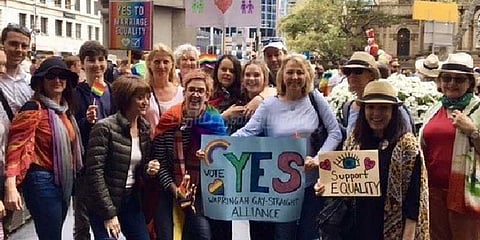 ஓரினத் திருமணத்தை அங்கீகரிக்க கோரி ஆஸ்திரேலியா முழுவதும் வாக்கெடுப்பு