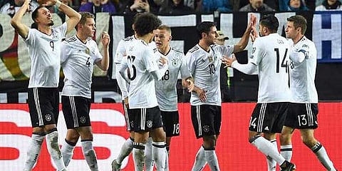 உலகக்கோப்பை கால்பந்து தகுதிச் சுற்று: ஜெர்மனி அணிக்கு10-வது வெற்றி