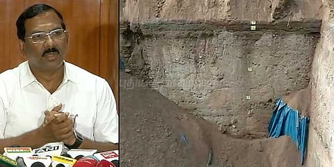 கீழடியில் மத்திய ஆய்வுப் பணிகள் மூடல்: மீண்டும் தொடரும் என அமைச்சர் பாண்டியராஜன் பேட்டி