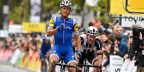 சர்வதேச சைக்கிள் பந்தயம்; இத்தாலி வீரர் டிரென்டின் வெற்றி