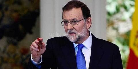 ஸ்பெயினை பிரிக்க விடமாட்டோம்: பிரதமர் ரஜோய் திட்டவட்டம்