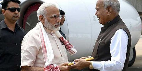 பிரதமருடன் தமிழக ஆளுநர் பன்வாரிலால் சந்திப்பு