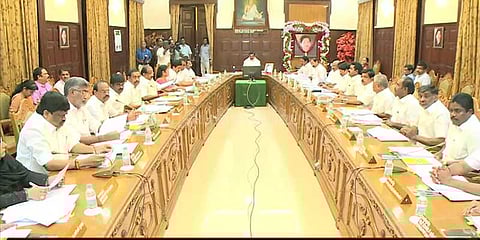 இன்று கூடுகிறது தமிழக அமைச்சரவை