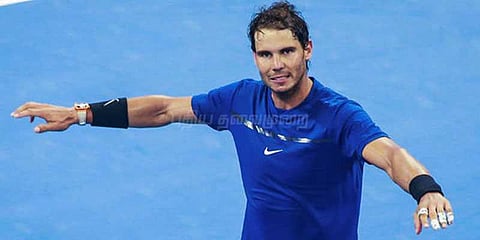 ஷாங்காய் மாஸ்டர்ஸ் டென்னிஸ்:இரண்டாம் சுற்றுக்கு நடால் முன்னேற்றம்