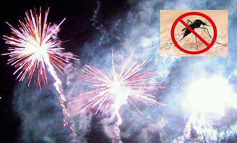 தீபாவளிக்கு பட்டாசு வெடிப்பதே கொசு ஒழிப்புதான்..... வலைதளங்களில் பரவும் புதுக்கருத்து