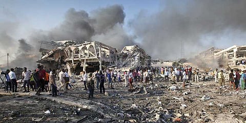 சோமாலியாவில் பயங்கர குண்டுவெடிப்பு: இதுவரை 276 பேர் உயிரிழப்பு