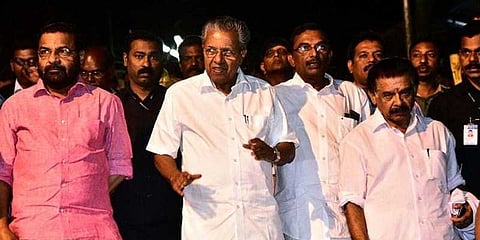 சபரிமலைக்கு வருகை தந்த பினராயி விஜயன்