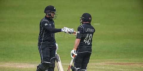 2-வது பயிற்சி ஆட்டம்: 3 விக்கெட்டை இழந்தது நியூசி.!