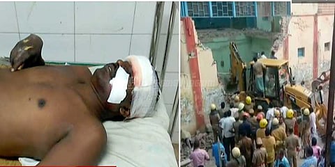 அரசுப் போக்குவரத்துக் கழக மேற்கூரை இடிந்து 8 பேர் பலி!