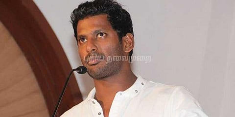 சமூகக் கருத்துக்களைச் சொன்ன நடிகர் விஜய்க்கு பாராட்டு: விஷால் அறிக்கை