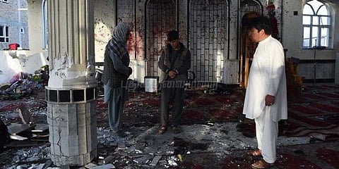 ஆப்கானில் தொழுகையின் போது தாக்குதல்: பலி எண்ணிக்கை 72 ஆக அதிகரிப்பு