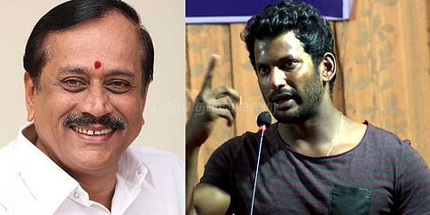 வெட்கமே இல்லாமல் பைரசியை ஆதரிப்பதா? ஹெச்.ராஜா மீது விஷால் பாய்ச்சல்