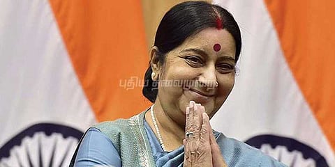 சுஷ்மா இன்று பங்களாதேஷ் பயணம்