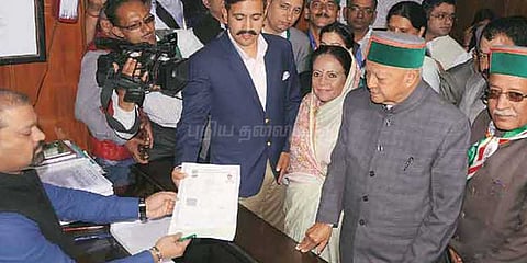 ஹிமாச்சலப்பிரதேச சட்டப்பேரவைத் தேர்தல்: 479 பேர் வேட்புமனு