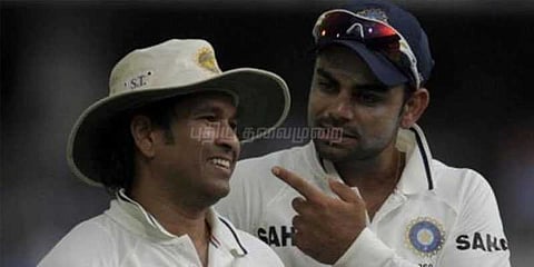 கோலியின் ஆக்ரோஷமே இந்திய அணிக்கு பலத்தை சேர்க்கிறது: சச்சின் பேச்சு