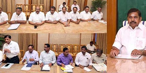 ஜெயலலிதாவுக்கு நினைவு மண்டபம்: முதலமைச்சர் ஆலோசனை