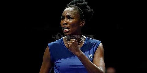 உலக சாம்பியன்ஷிப் டென்னிஸ் போட்டி: 3 மணி நேரம் போராடி வீனஸ் வெற்றி