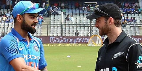 நியூசிலாந்து அணிக்கு எதிராக 100-வது போட்டியில் இந்தியா 50-வது வெற்றி