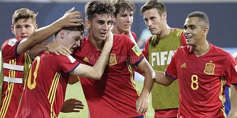 யூ-17 உலகக்கோப்பை கால்பந்து: இறுதிப்போட்டியில் இங்கிலாந்து-ஸ்பெயின்