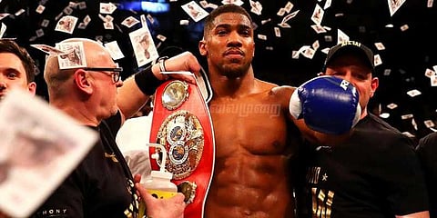 உலக குத்துச்சண்டை போட்டி: பட்டத்தை வென்றார் ஆண்டனி ஜோஸ்வா