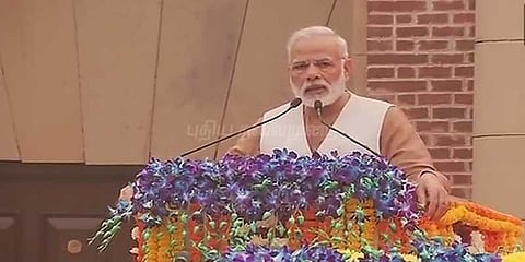 வல்லபாய் பட்டேலுக்கு பிரதமர் மோடி புகழாரம்