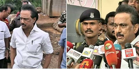 கால்வாய்களை தூர்வாராததே மழை நீர் தேங்கக் காரணம்: ஸ்டாலின் குற்றச்சாட்டு