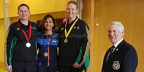 காமன்வெல்த் போட்டி: தங்கம் வென்றார் தமிழக வீராங்கனை ஹீனா சித்து