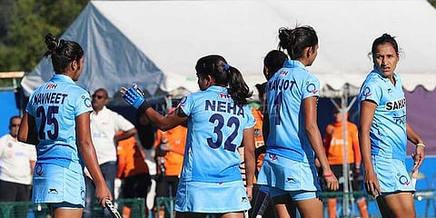 மகளிர் ஆசியக்கோப்பை ஹாக்கி: இந்தியா காலிறுதிக்கு முன்னேற்றம்