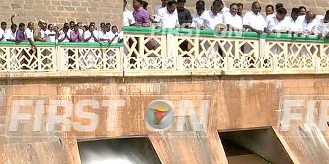 பாசனத்திற்காக வைகை அணை திறப்பு