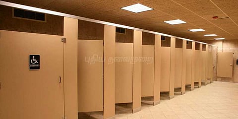 சிவாகாசியில் காட்சிப்பொருளாக மாறிப்போன நவீன கழிப்பறைகள்