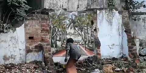 ஓவியத் திறமையால் வியப்பை ஏற்படுத்திய நாடோடி ஓவியர்