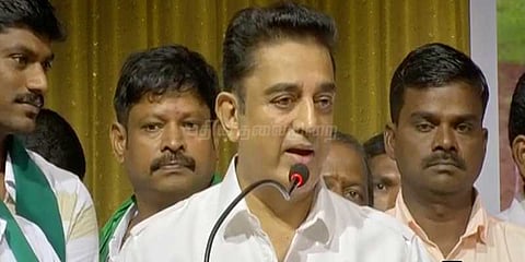 ஆறு, குளங்களை தெய்வமாக கும்பிடுங்கள்: விவசாயிகள் மத்தியில் கமல் பேச்சு