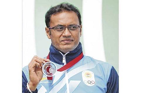 காமன்வெல்த் துப்பாக்கிச் சுடுதல் போட்டி: 3 பதக்கங்களையும் வென்ற இந்தியா