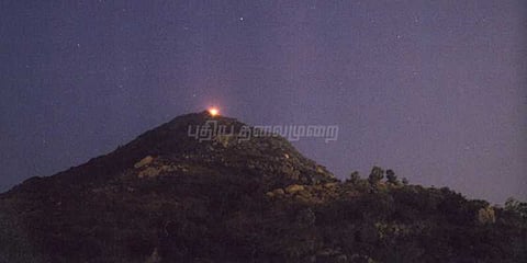 கார்த்திகை தீபத்தன்று மலை மீது ஏறத்தடை