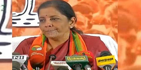 கறுப்புப்பணத்தை ஒழிப்பதில் காங்கிரஸுக்கு அக்கறையில்லை: நிர்மலா சீதாராமன் குற்றச்சாட்டு