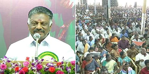 முதல்வராவதற்கு ஸ்டாலின் போட்ட வேடங்கள் எடுபடவில்லை: ஓ.பன்னீர்செல்வம்