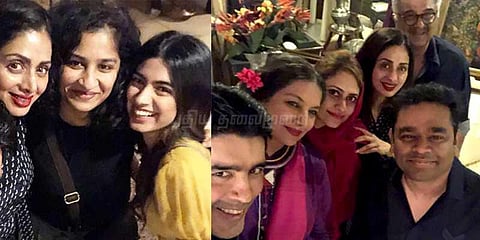 சென்னையில் ஸ்ரீதேவி பார்ட்டி: ஏ.ஆர்.ரகுமான் பங்கேற்பு