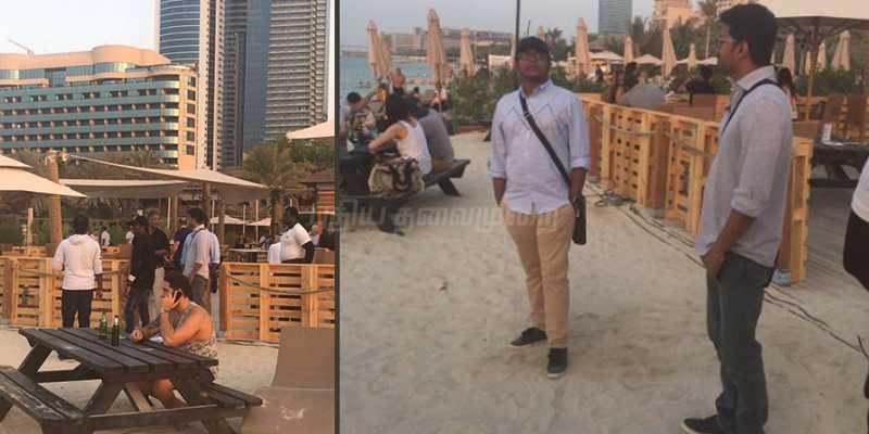 மெர்சல் வெற்றியை துபாயில் கொண்டாடும் விஜய்