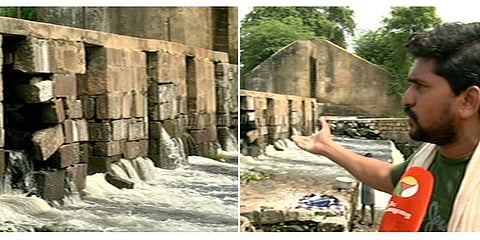 சுத்தமல்லி அணையின் மதகுகள் சேதம் : சீரமைத்துத் தர பொதுமக்கள் கோரிக்கை