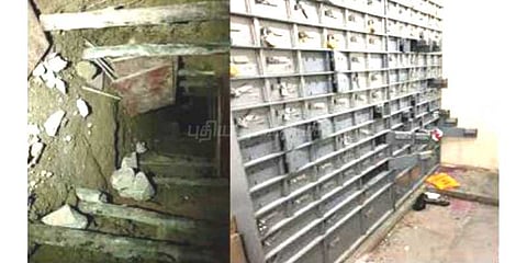 சினிமா பாணியில் சுரங்கபாதை அமைத்து வங்கியில் கொள்ளை!