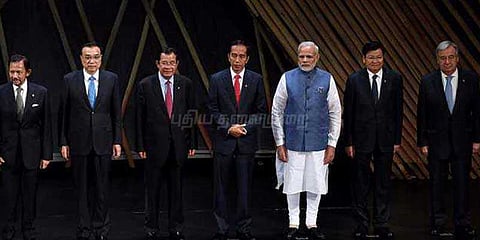 5 நாடுகளின் பிரதமர்களை சந்தித்தார் மோடி