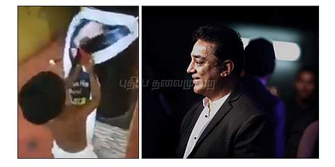 இந்து தீவிரவாதம் குழந்தைகள் கையில் கத்தியை திணிக்கிறது: கமல்ஹாசன் சாடல்