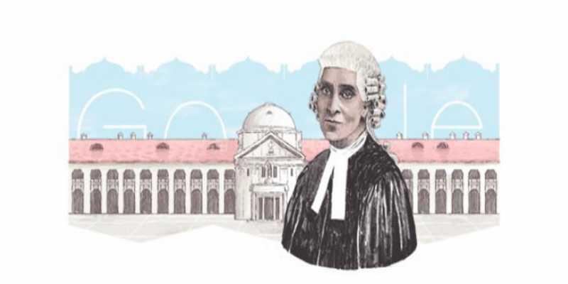 பெண் வழக்கறிஞரின் பிறந்தநாளை கொண்டாடும் கூகுள் டூடுள்!