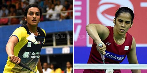 சீன ஓபன் பேட்மிண்டன்: இரண்டாவது சுற்றுக்கு சாய்னா, சிந்து முன்னேற்றம்