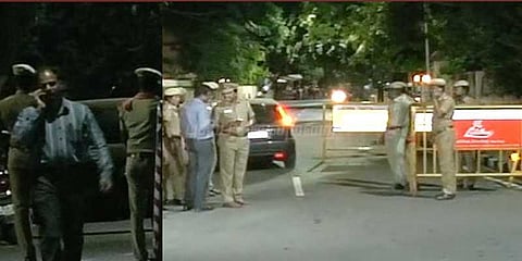 போயஸ் கார்டனில் ரெய்டு: ஐடி அதிகாரிகளுக்கு பலத்த பாதுகாப்பு