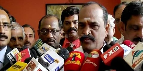 கருத்தே தெரிவிக்கக்கூடாது என கருத்துக் கூறிய கடம்பூர் ராஜூ