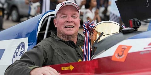 உலகக்கோப்பை விமான சாகசப் போட்டி: அமெரிக்க வீரர் டிம் கோன் சாம்பியன்